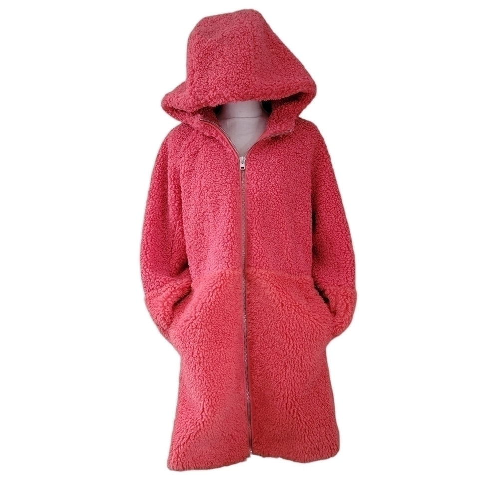 Nwot teddy coat with hood